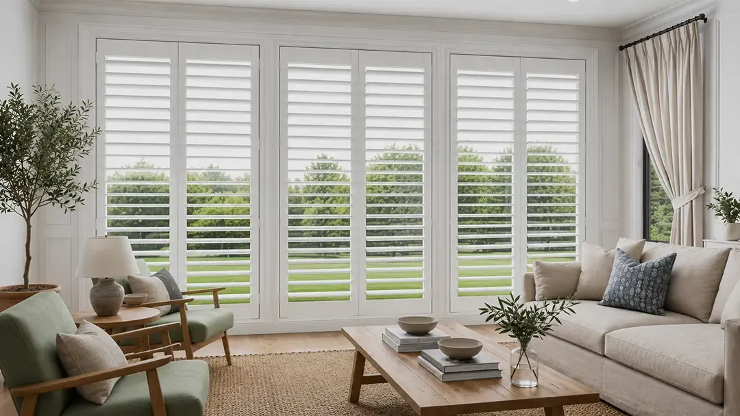 Shutters window treatments